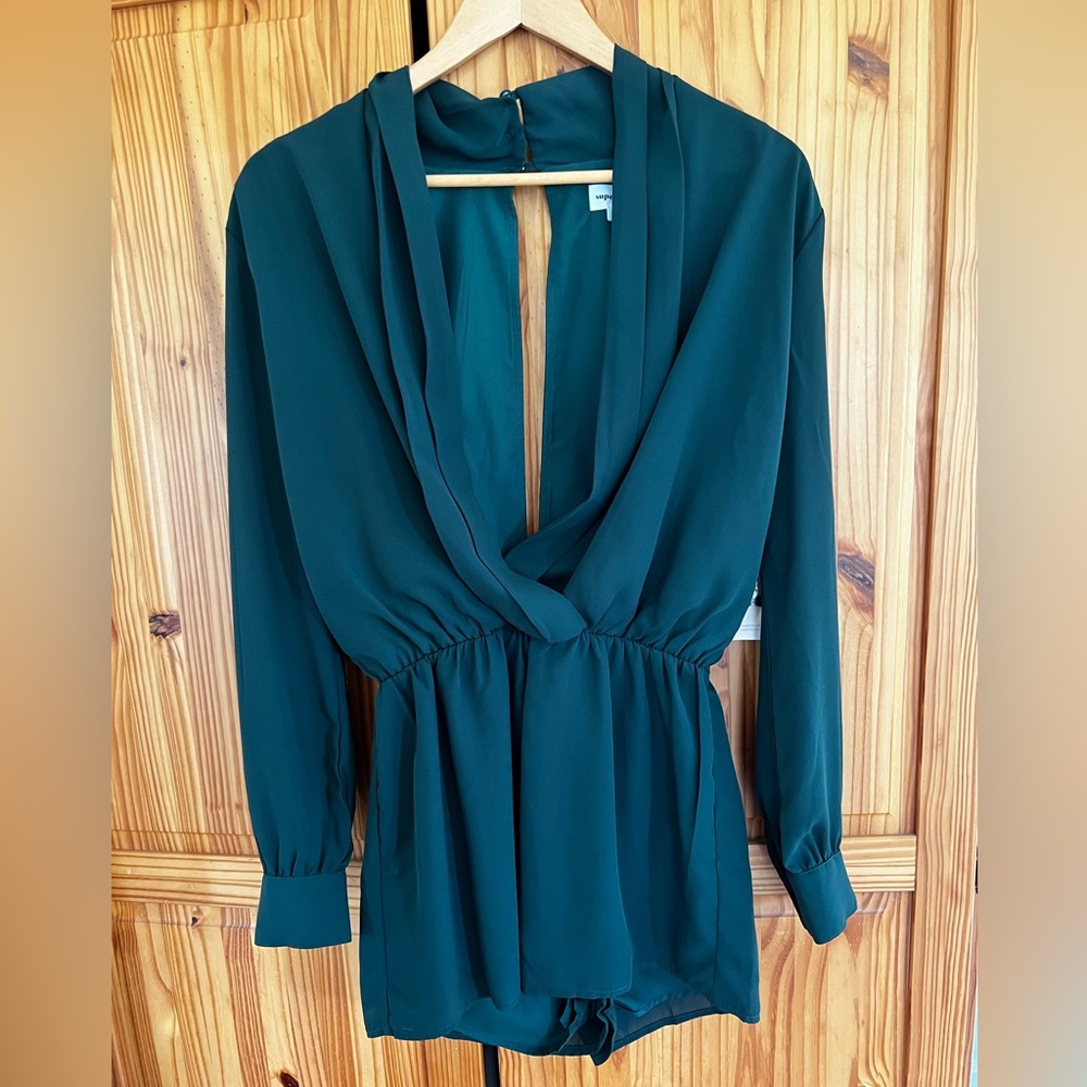 Romper by Superdown, Green Size M